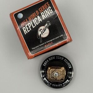 1954 World Series Replica Ring New York Giants Original Box